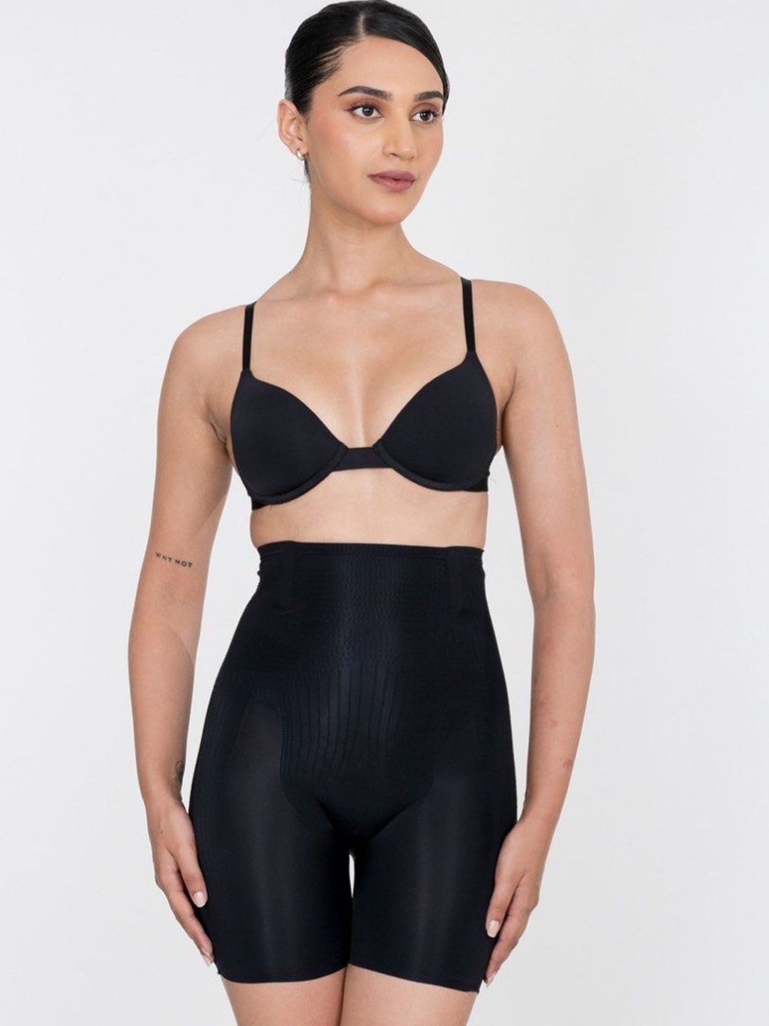 Shapercult Air Series High Waist Tummy & Thigh Shaper Shorts-image-29