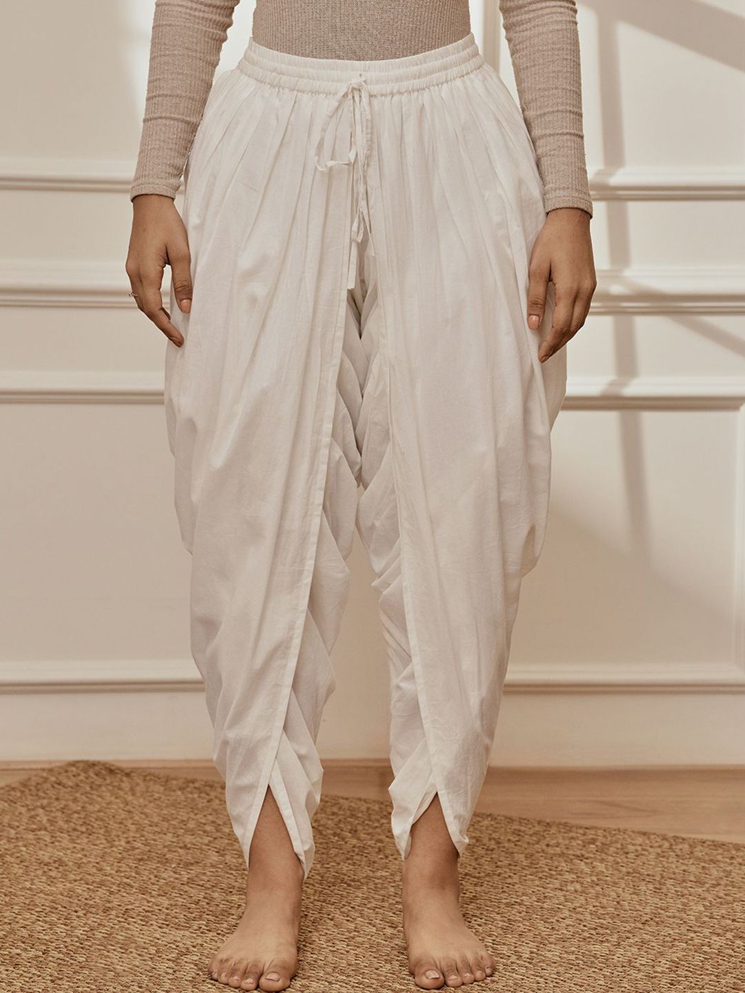 VASTRAMAY Women Cambric Cotton Dhoti Yoga Pants-picture-30