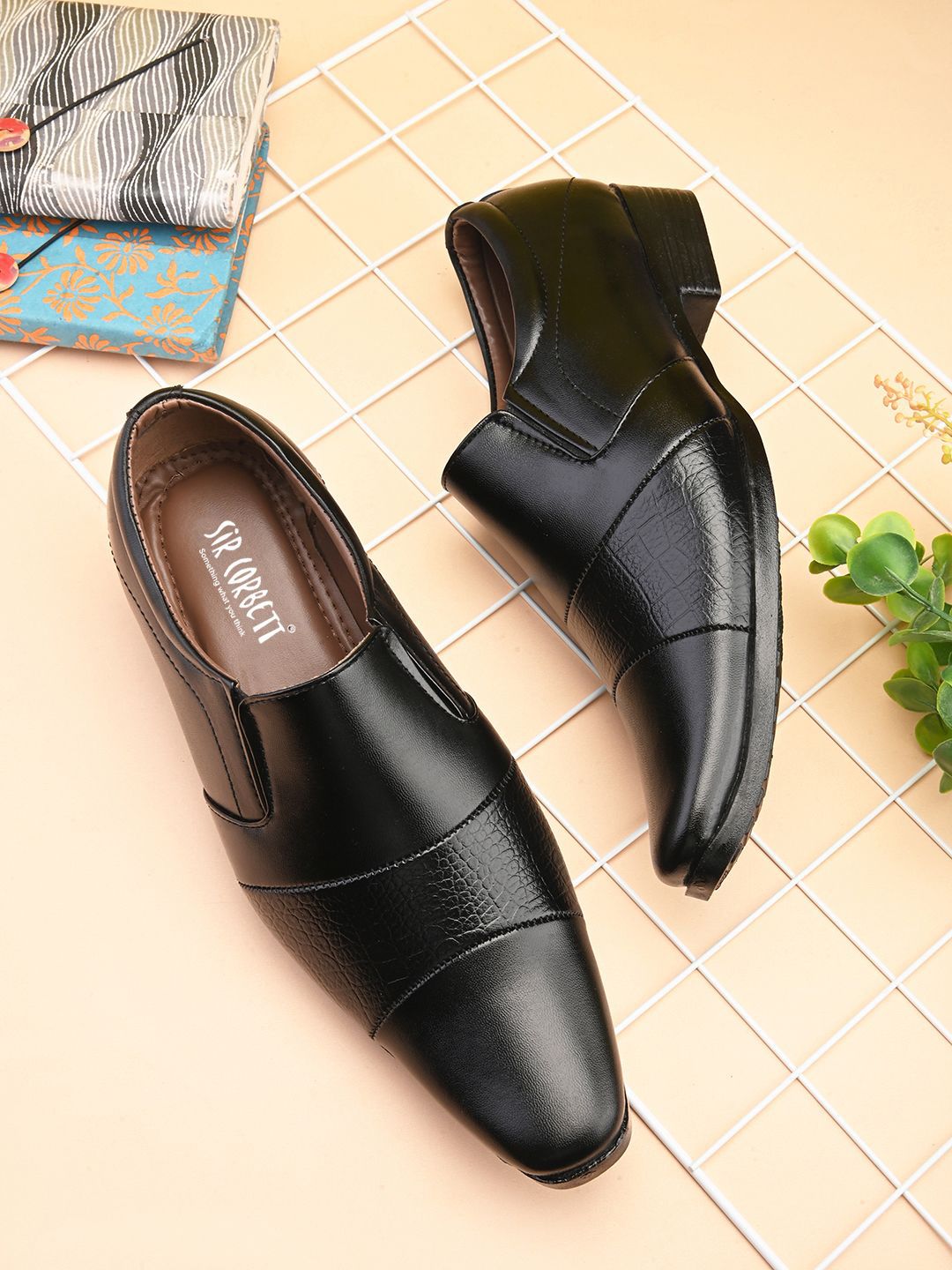 HERE&NOW Men Formal Slip-Ons Shoes-picture-28