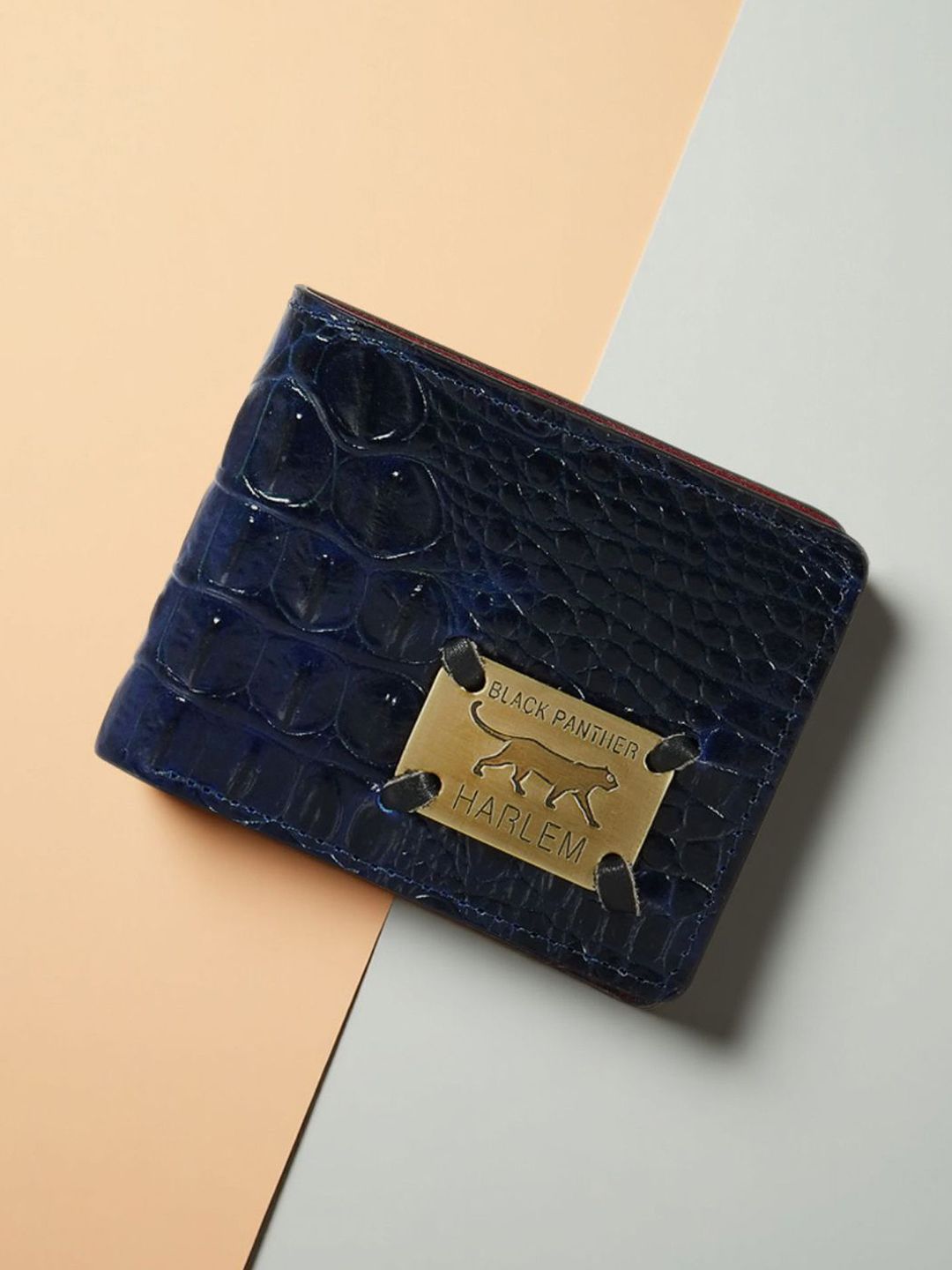 Hidesign Men Textured Leather Non Detachable Flap Wallet-image-30