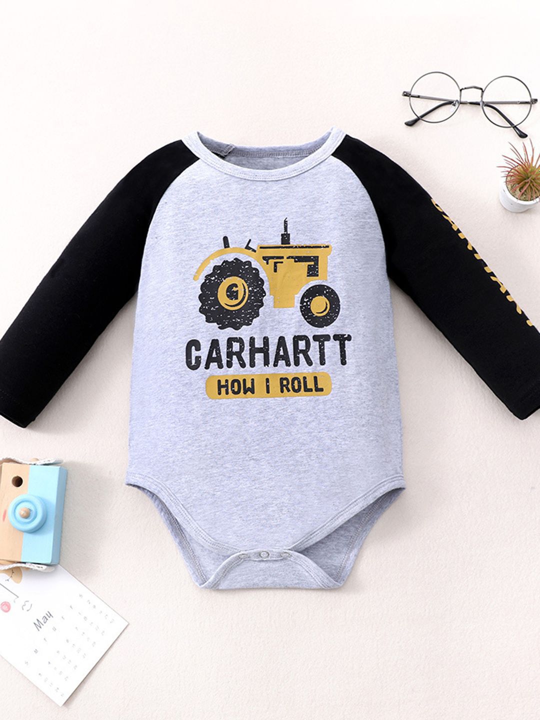 YK Girls Printed Cotton Bodysuit-picture-15