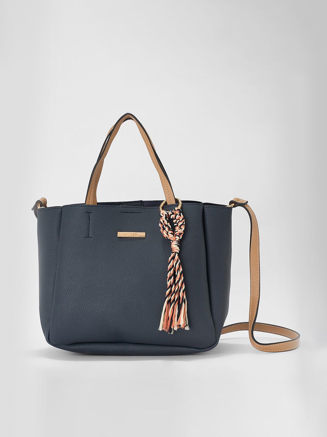 Forever Glam by Pantaloons PU Structured Shoulder Bag-picture-30