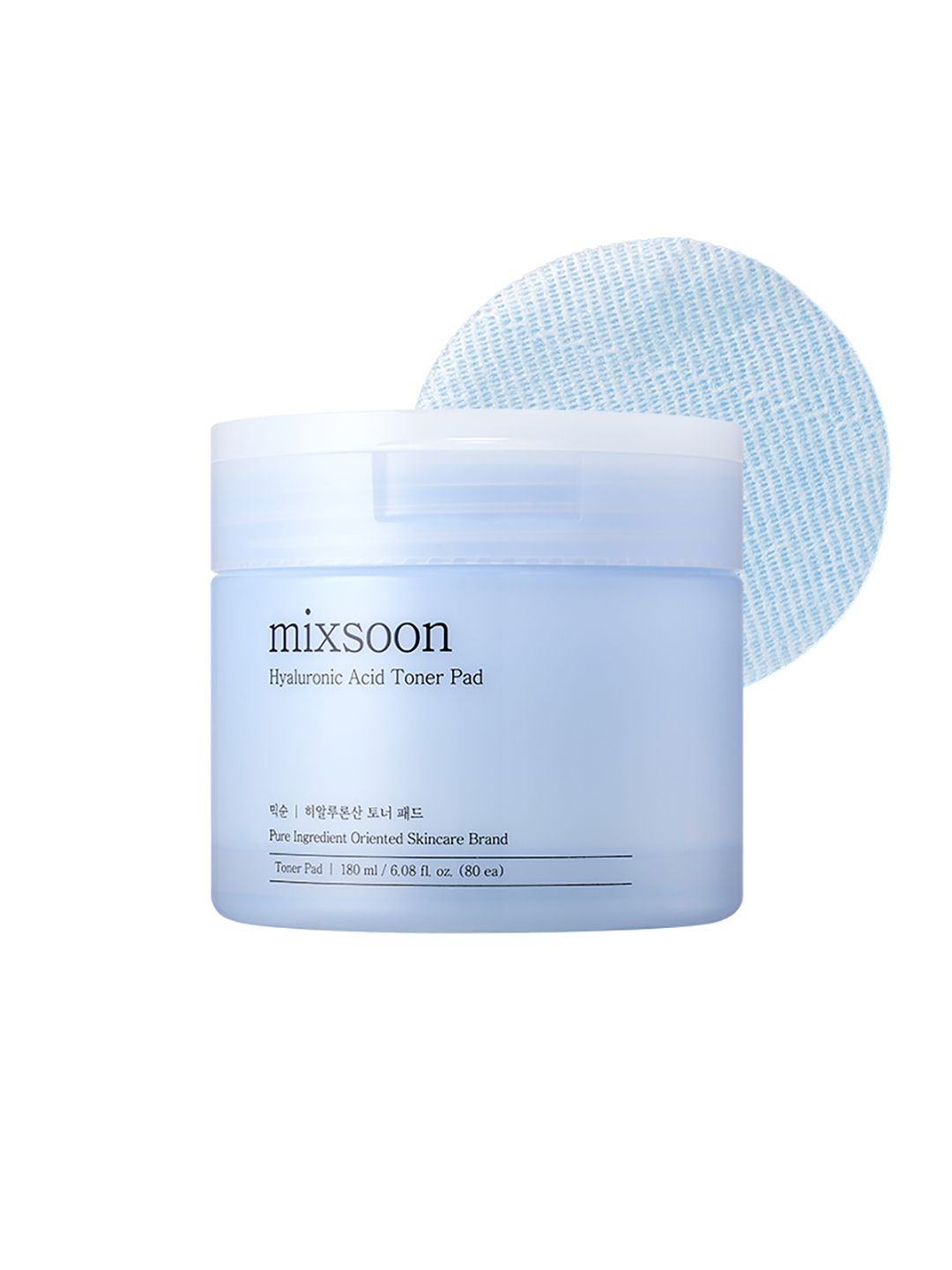 Mixsoon Hydrating & Soothing Hyaluronic Acid Exfoliating Toner Pads for Dewy Skin - 180 ml-picture-4