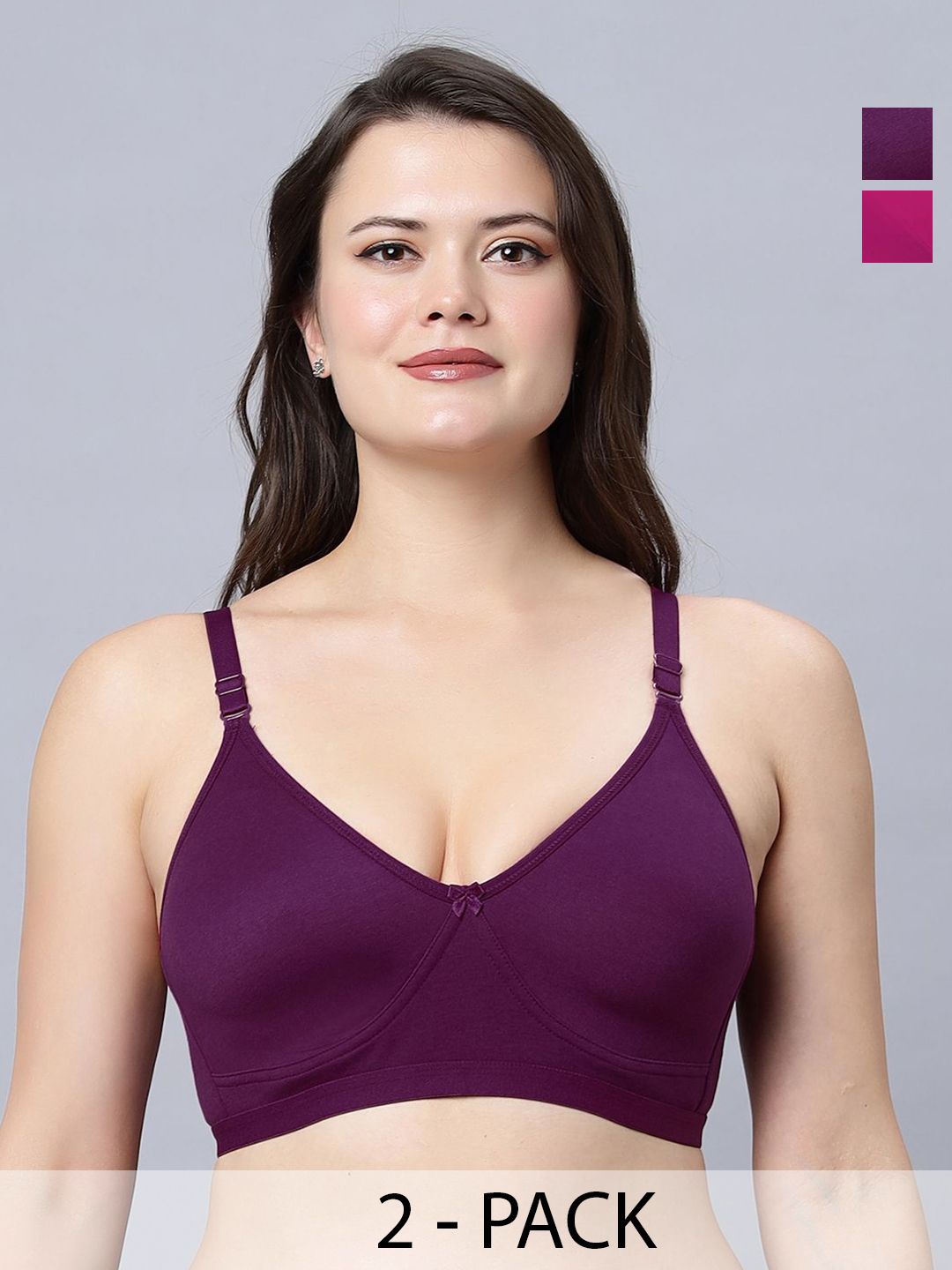 Eden Women Pack Of 2 Full Coverage Bra