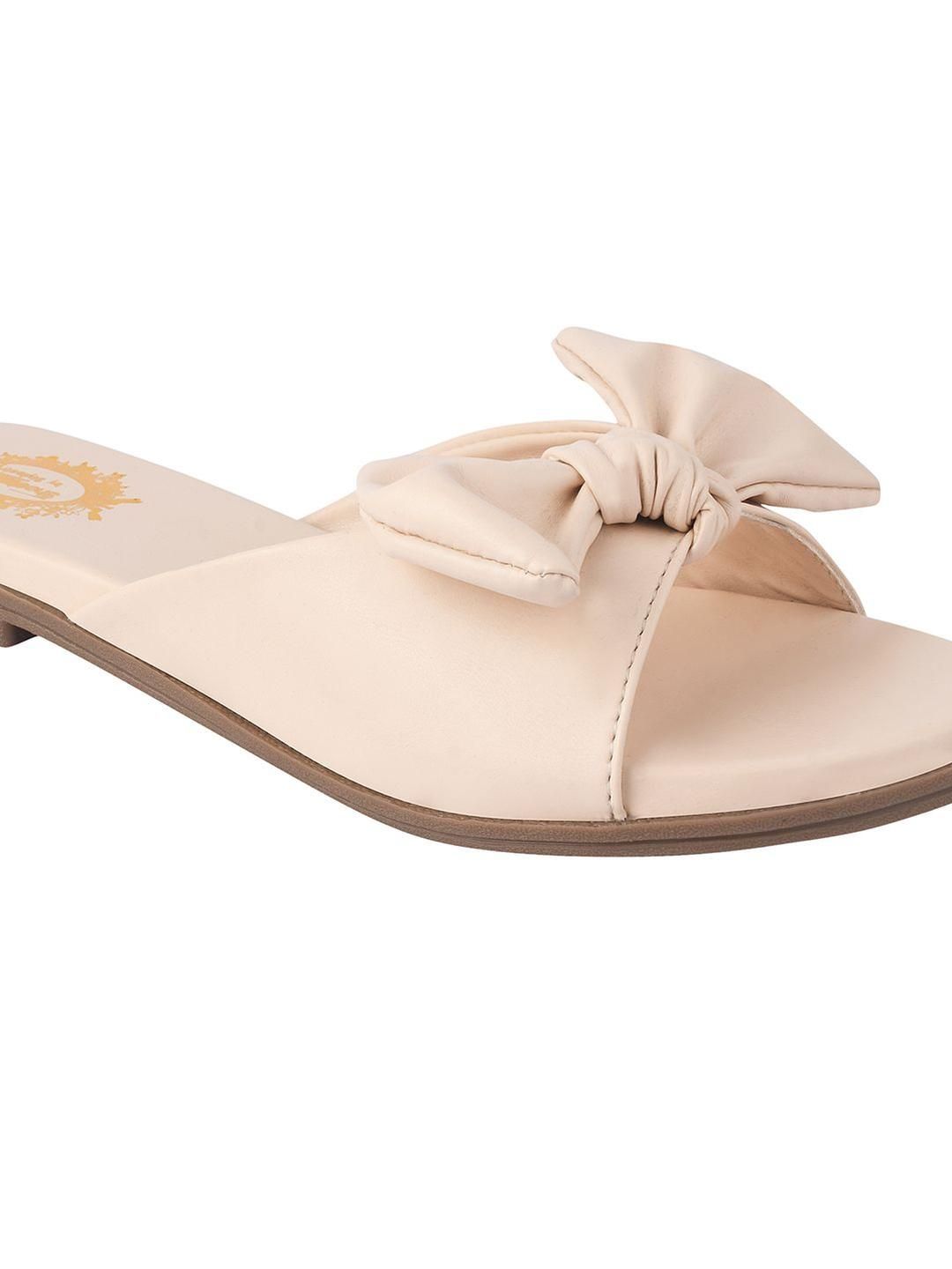 Stylestry Girls Embellished Party Open Toe Flats-picture-24