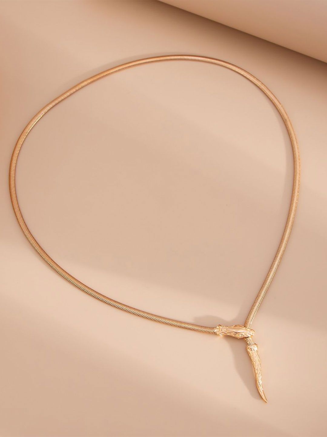 StyleCast x Revolte Gold-Plated Minimal Chain-picture-17