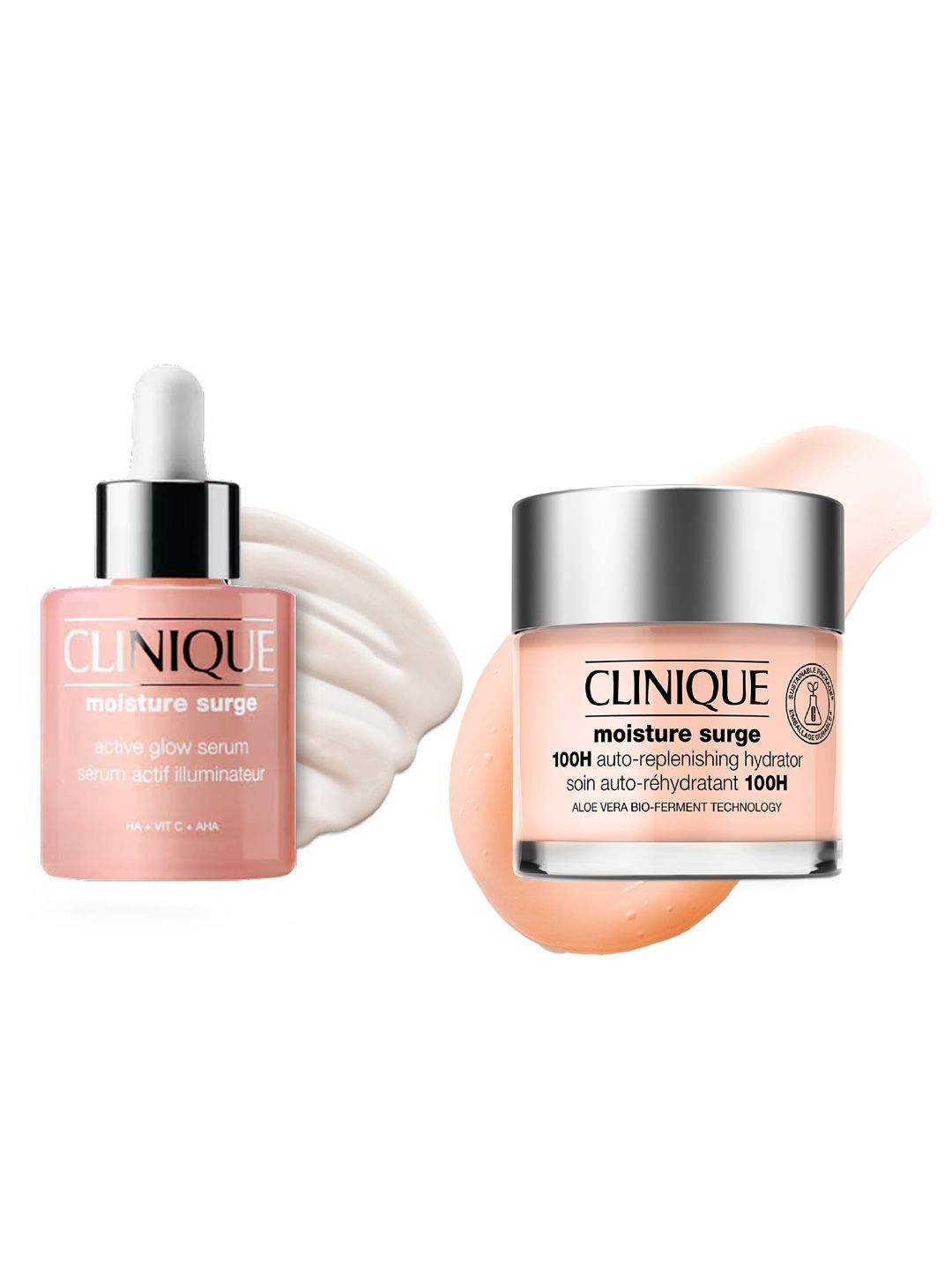 Clinique Moisture Surge Glow Serum & Hydrator Moisturiser Combo - 30 ml each-picture-28
