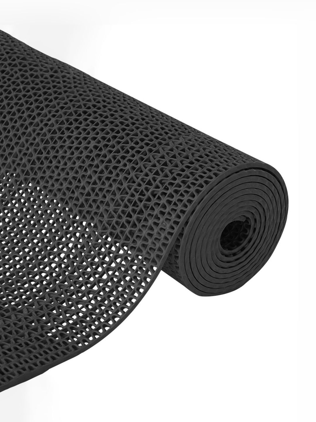 Myntra Elegant Homes Black Pattern 110 GSM PVC Rubber Bath Rugs-picture-15