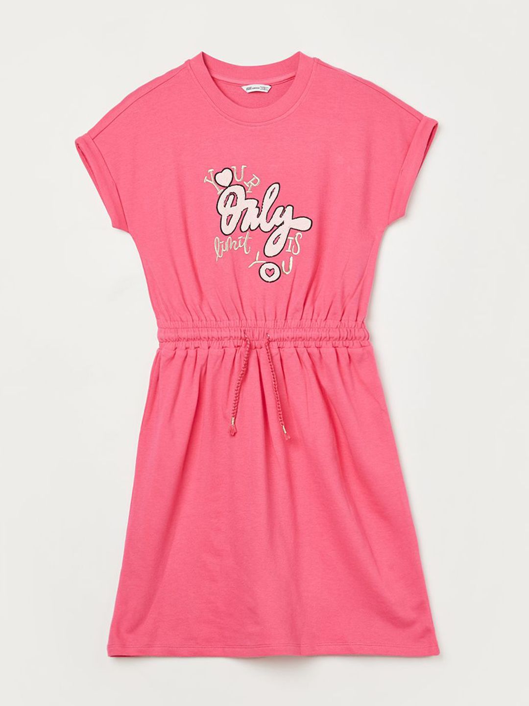 Fame Forever by Lifestyle Girls Pure Cotton Fit & Flare Dress-picture-39