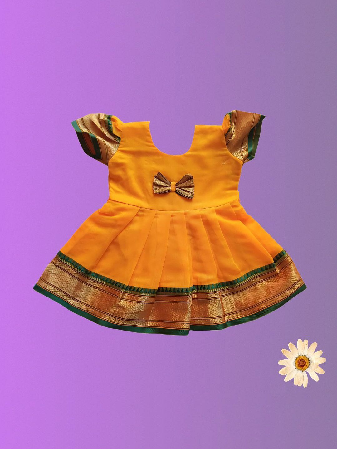 Mom and Me Kids Girls Round Neck A-Line Cotton Dress-picture-49