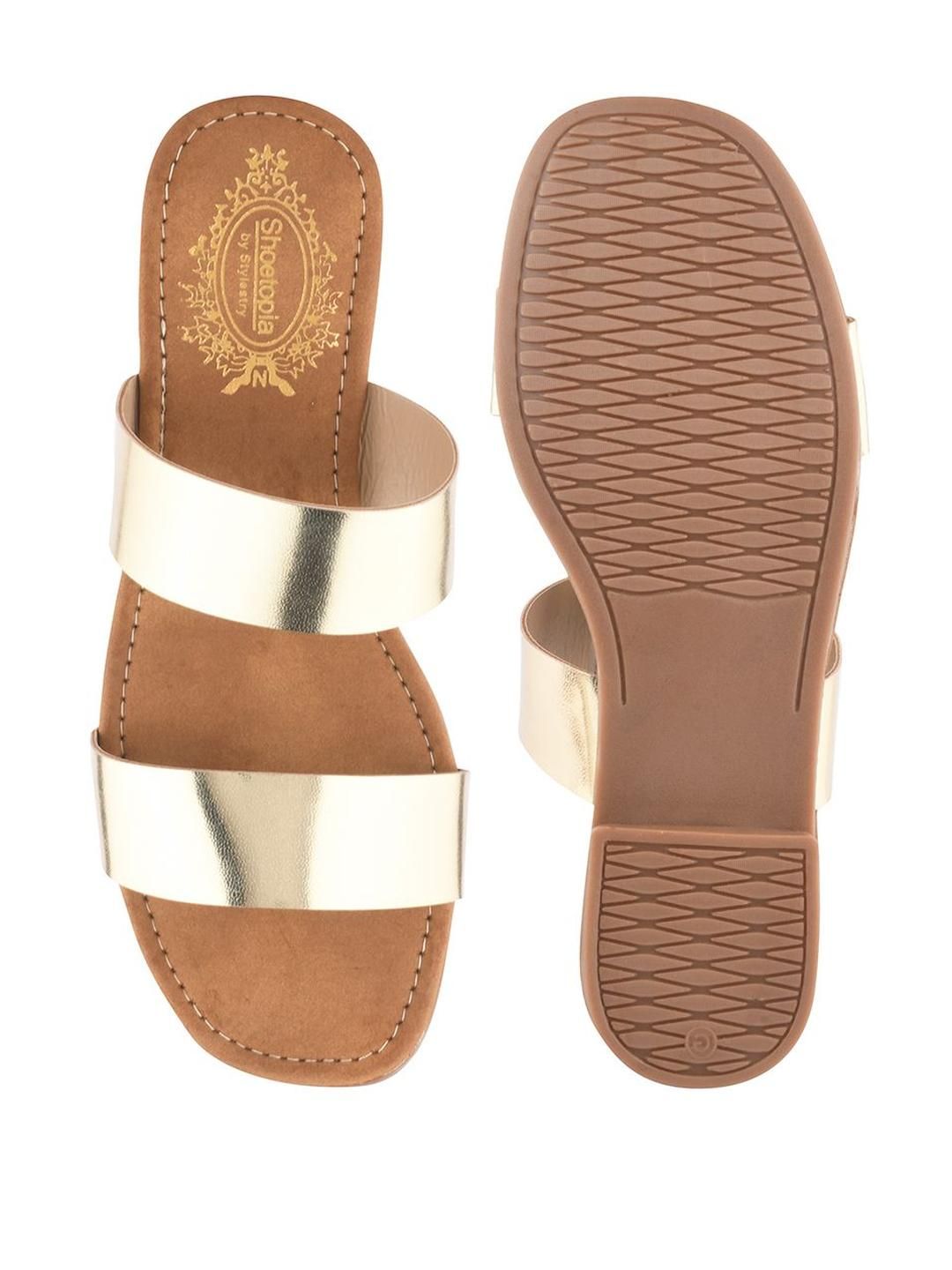 Stylestry Girls Embellished Party Open Toe Flats-picture-22