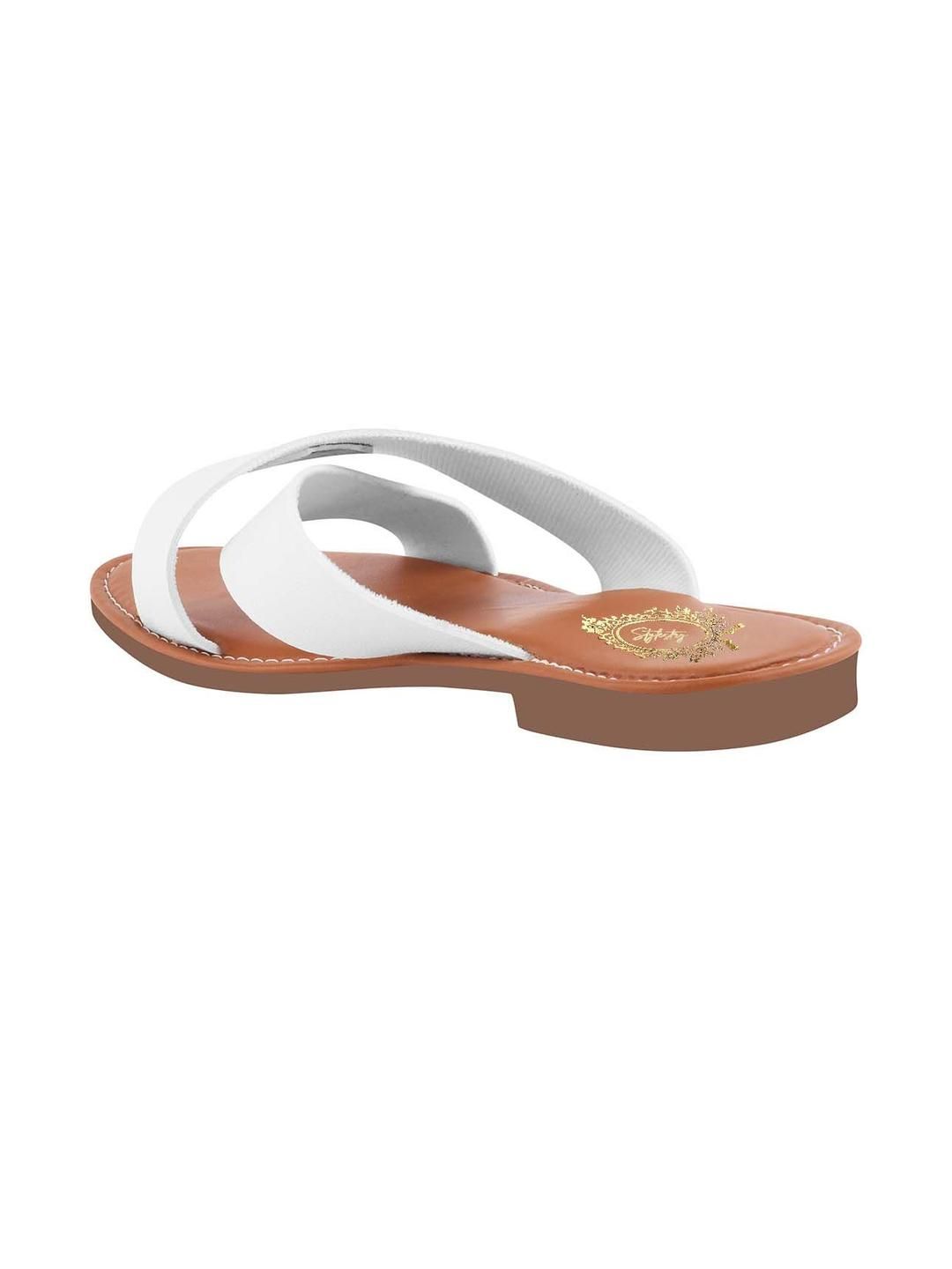 Stylestry Girls Embellished Party Open Toe Flats-picture-23