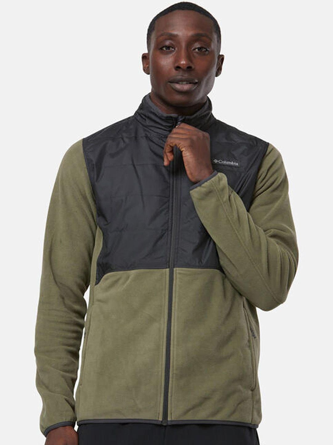 Columbia Men Basin Butte Full Zip Fleece ii Colourblocked Sports Padded Jacket-picture-40