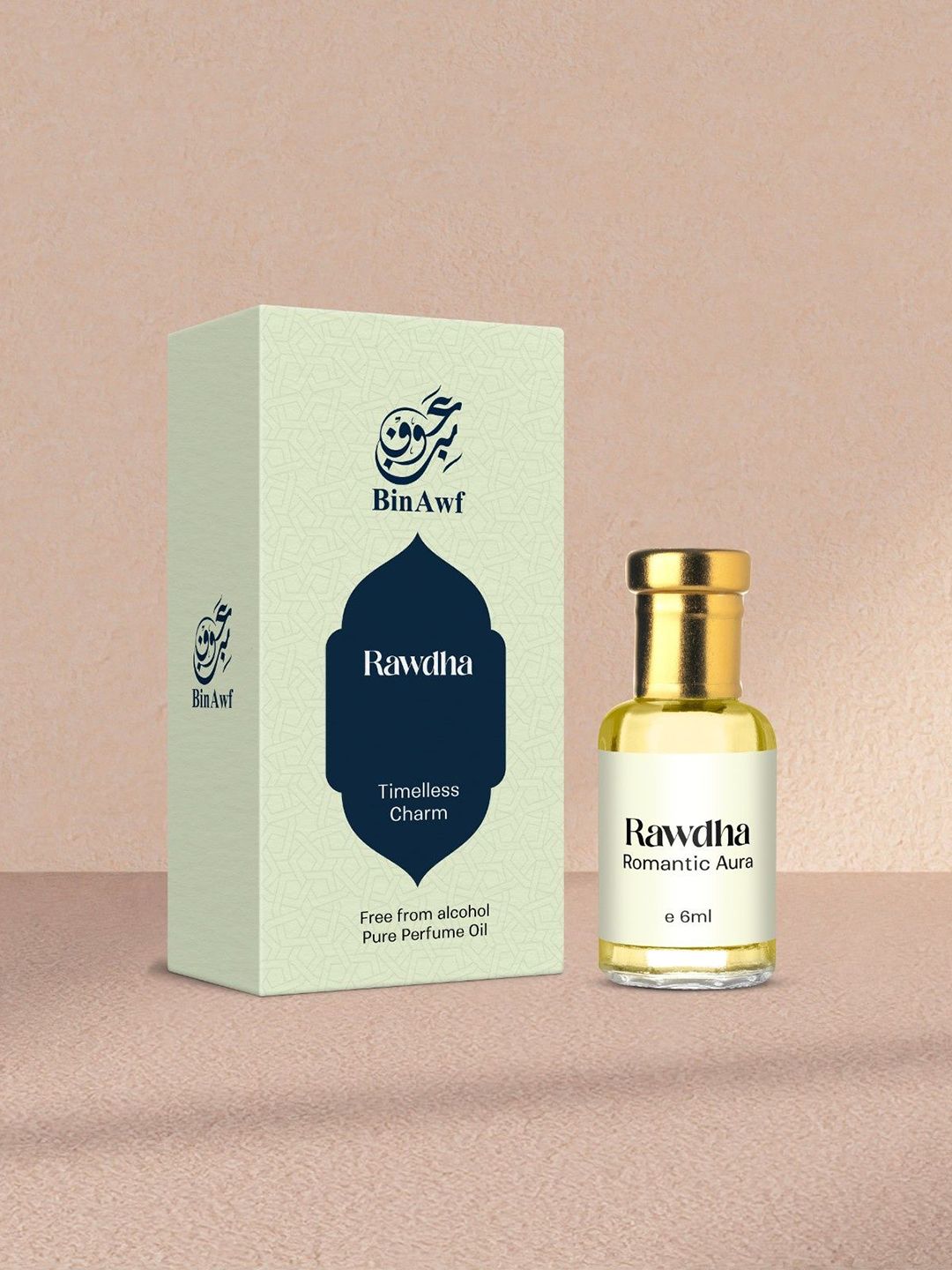 BinAwf Rawdah Timeless Charm Non Alcohol Attar- 6 ml-image-42