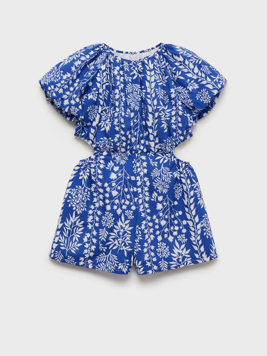 Mango Kids Girls Floral Pure Cotton Jumpsuit-picture-39