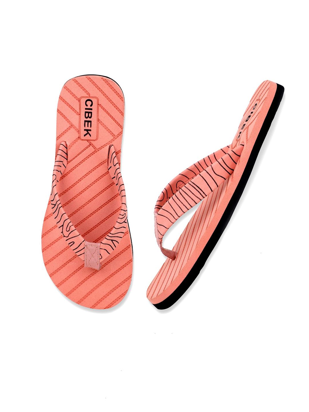 CIBEK Men EVA Printed Thong Flip-Flops-picture-11