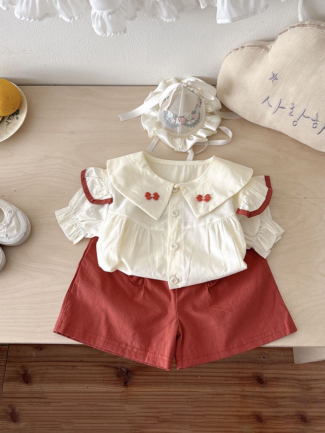 StyleCast x Revolte Girls Colourblocked Top With Shorts-picture-43