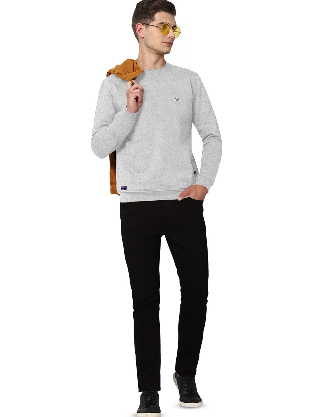 Triptee Men Solid Sweatshirt-picture-17