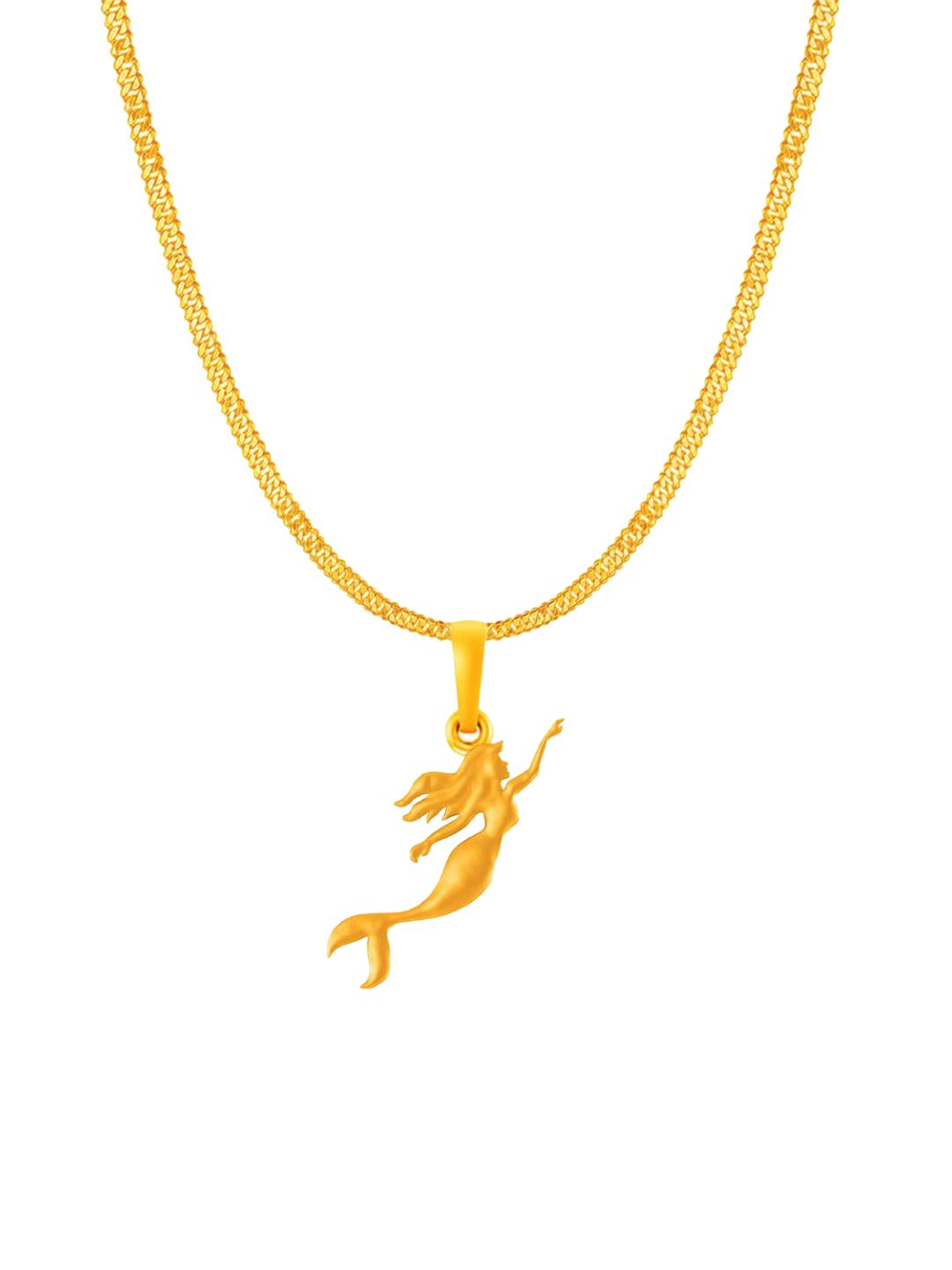 AKSHAT SAPPHIRE Men Gold-Plated Quirky Pendants with Chains-picture-23