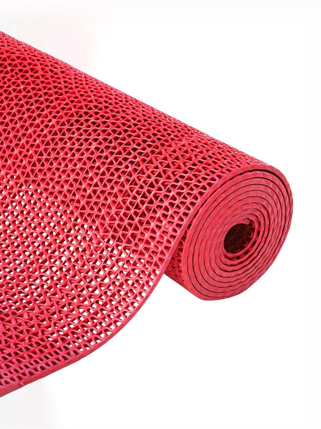 Myntra Elegant Homes Red Pattern 110 GSM PVC Rubber Bath Rugs-picture-14