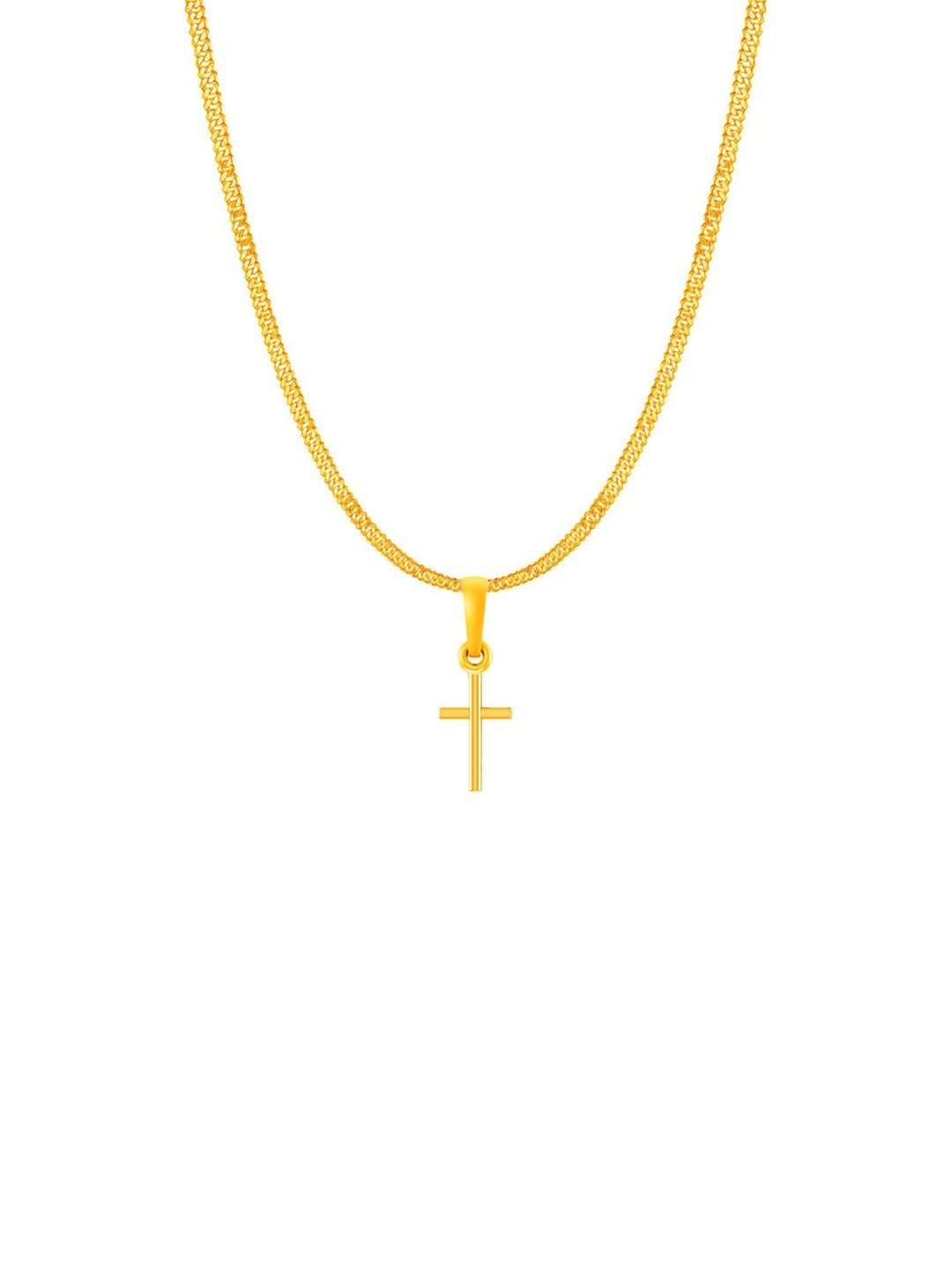 AKSHAT SAPPHIRE 92.5 Silver 22KT Gold-Plated Jesus Pendants With Chains-picture-35
