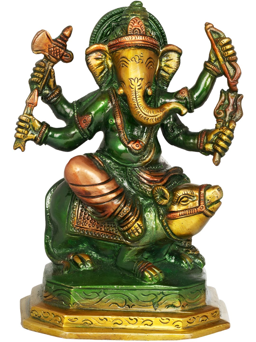 Exotic India Green Religious Idol Showpiece-picture-11