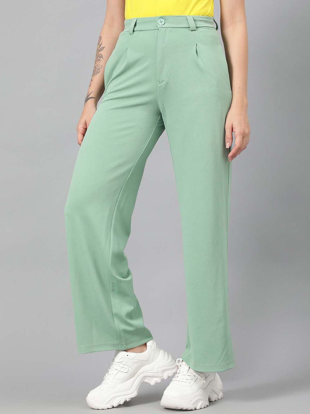 Stylecast X Kotty Women Relaxed High-Rise Trousers-picture-35