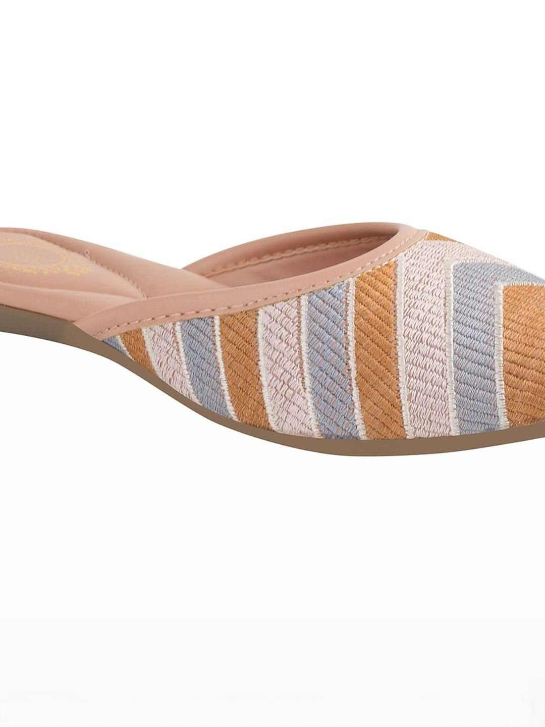 Stylestry Girls Embellished Party Open Toe Flats-picture-17