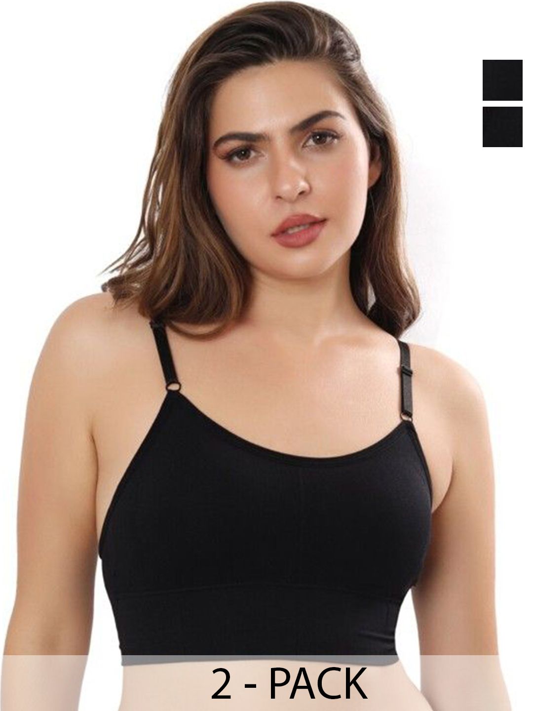 Moda Rapido Women Pack of 2 Full Coverage Lightly Padded Bra