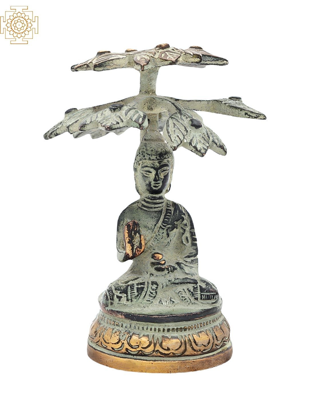 Exotic India Green Buddha Idol Showpiece-picture-24