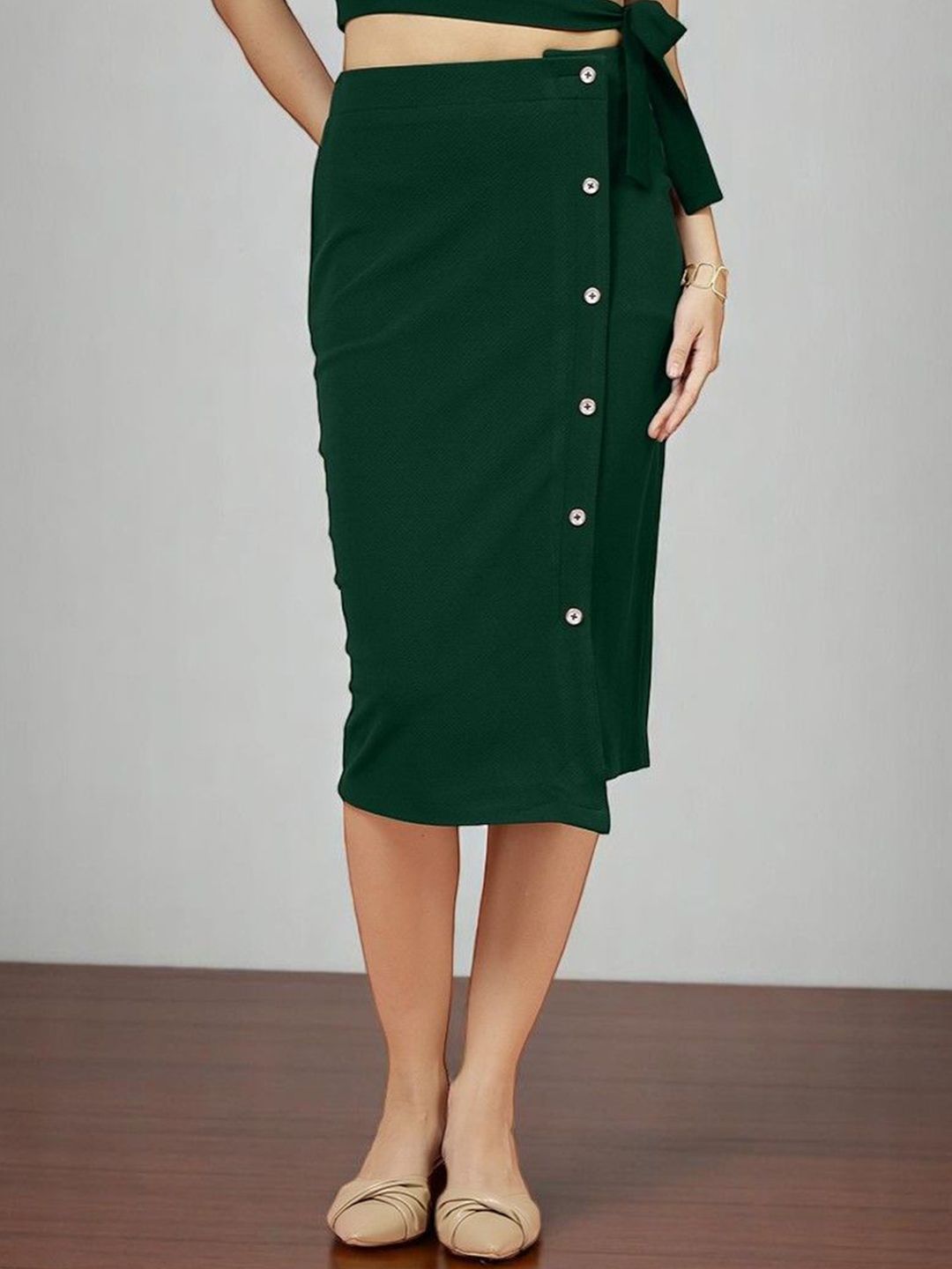 OOMPH! FACTOR Pencil Midi Skirt-picture-11