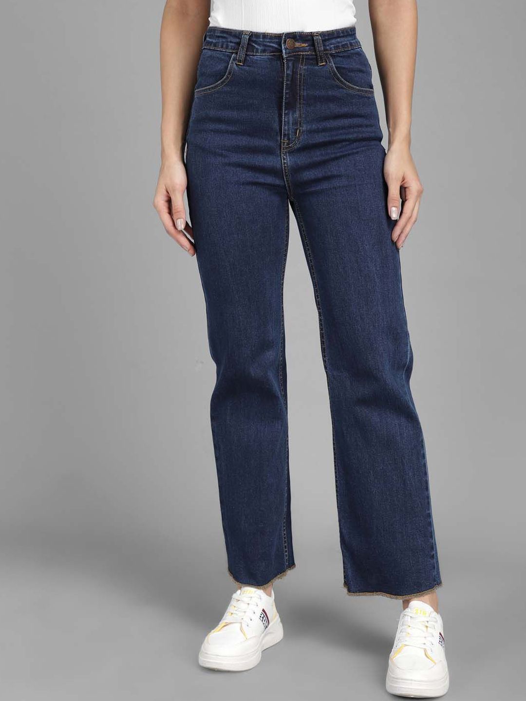 Stylecast X Kotty Women Regular Fit High-Rise Cotton Jeans-picture-14