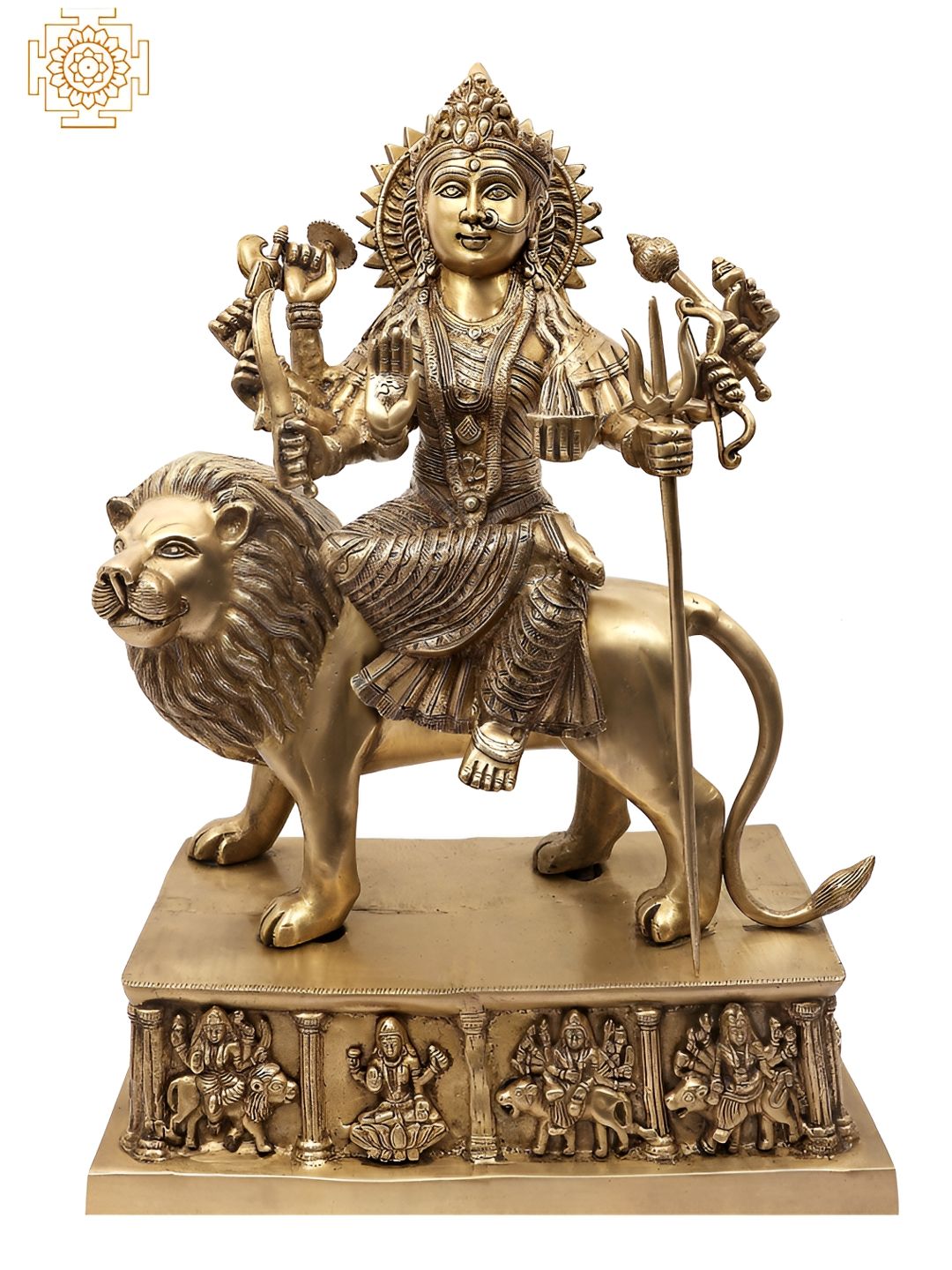 Exotic India Gold-Toned Religious Idol Showpiece-picture-25