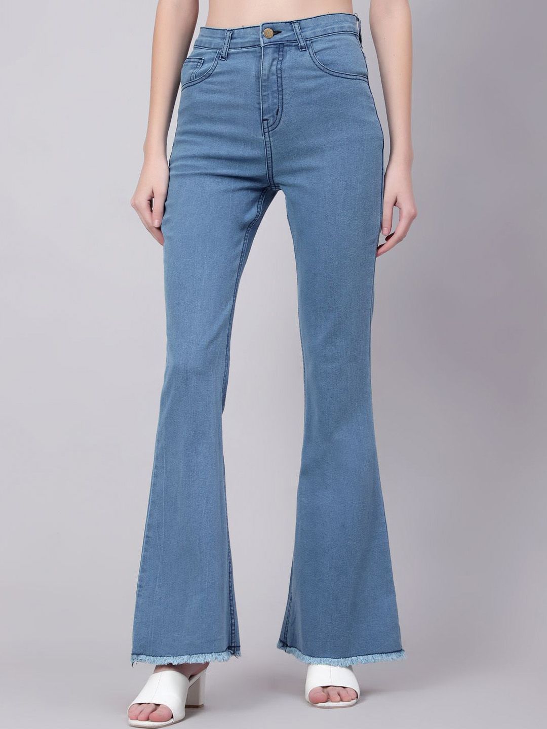 Stylecast X Kotty Women Regular Fit High-Rise Stretchable Jeans