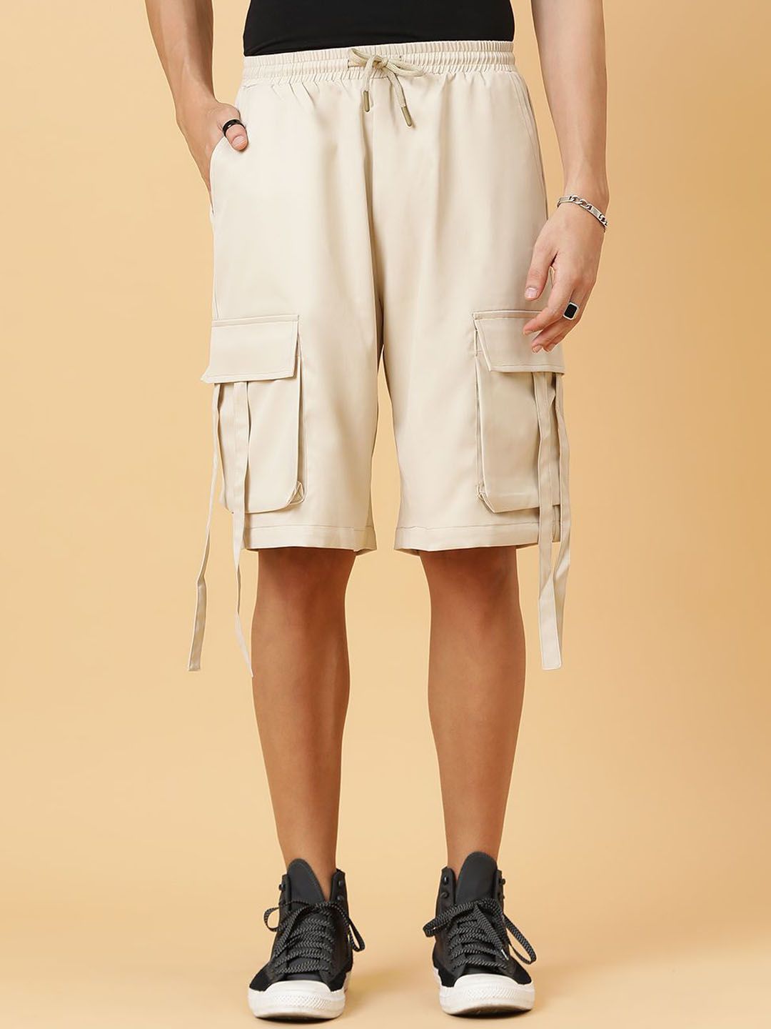 Stylecast X Kotty Men Low-Rise Cotton Shorts-picture-41