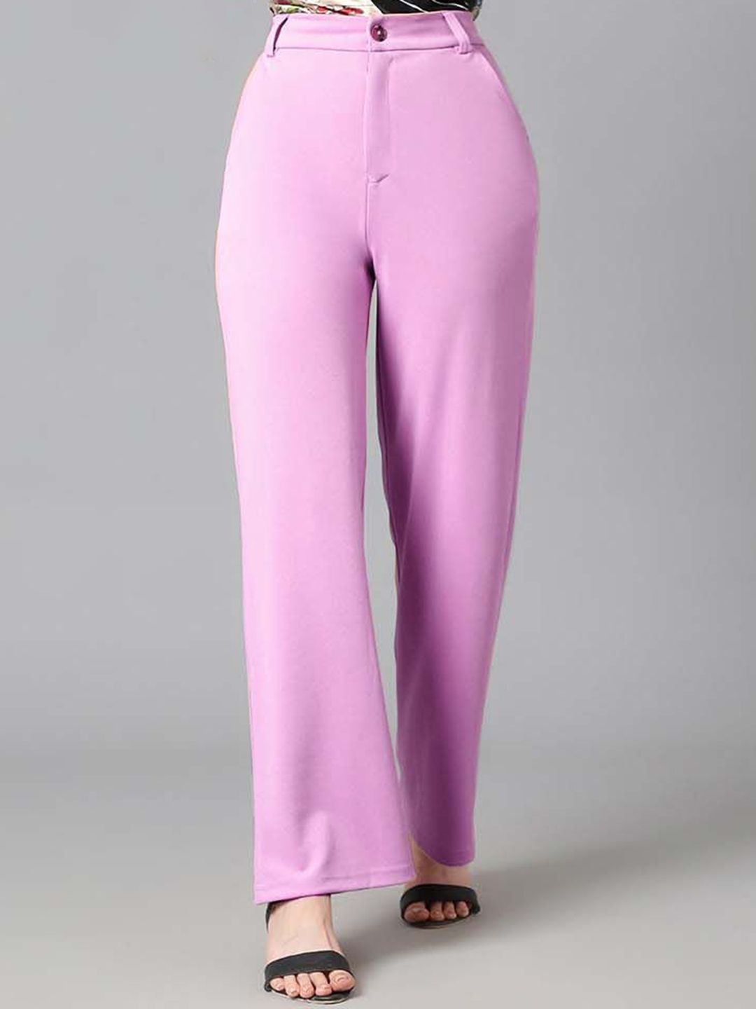 Stylecast X Kotty Women Relaxed High-Rise Trousers-picture-23