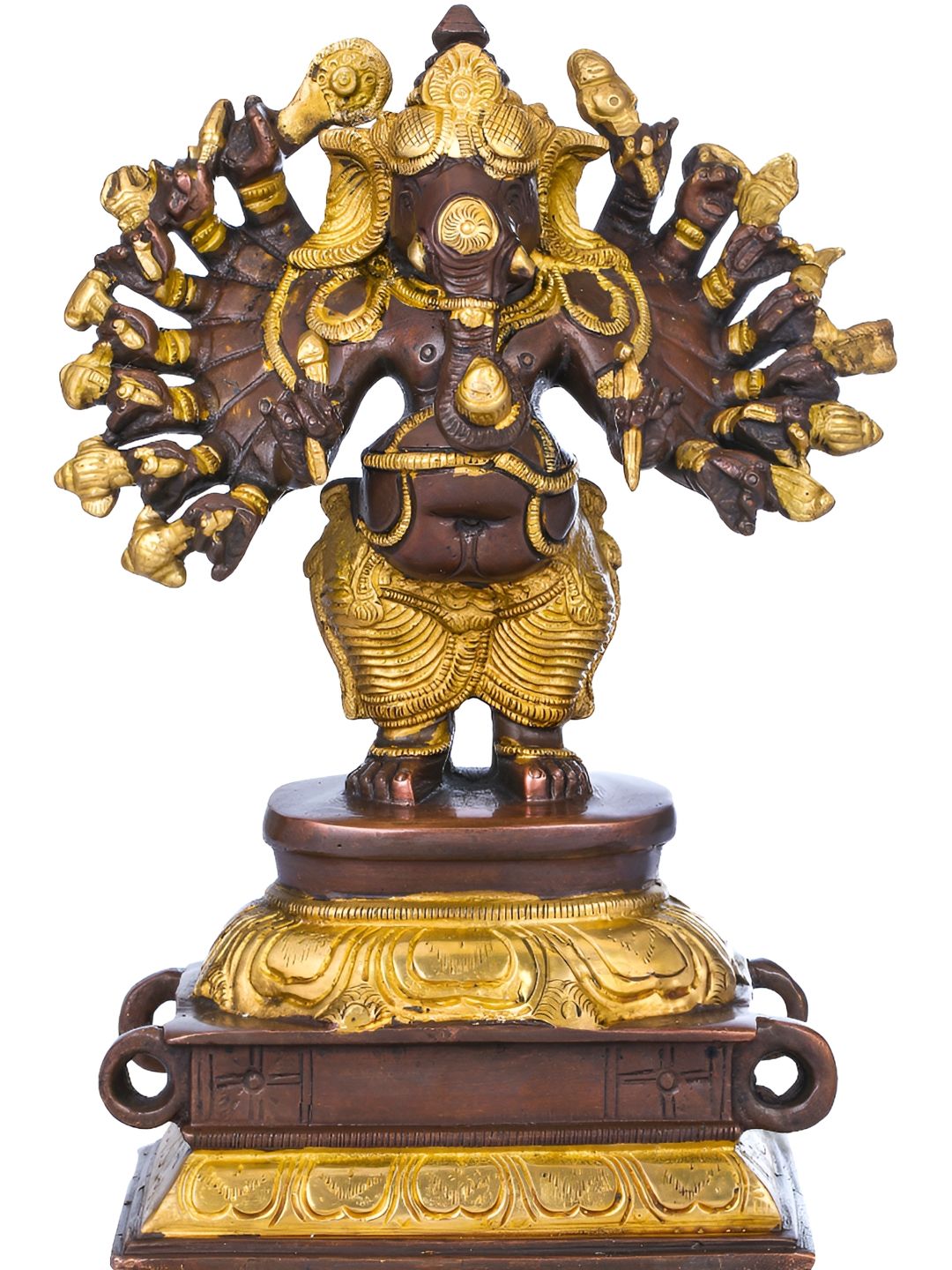 Exotic India Brown Religious Idol Showpiece-picture-12