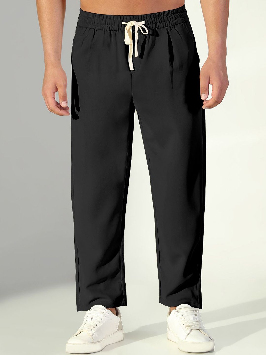 SHOWOFF Edition Men Comfort Straight Fit Low-Rise Trousers-picture-25