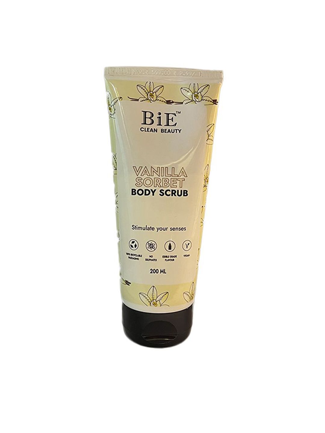 BiE- BEAUTY IN EVERYTHING Vanilla Sorbet Body Scrub with Aloevera - 200 ml-picture-14