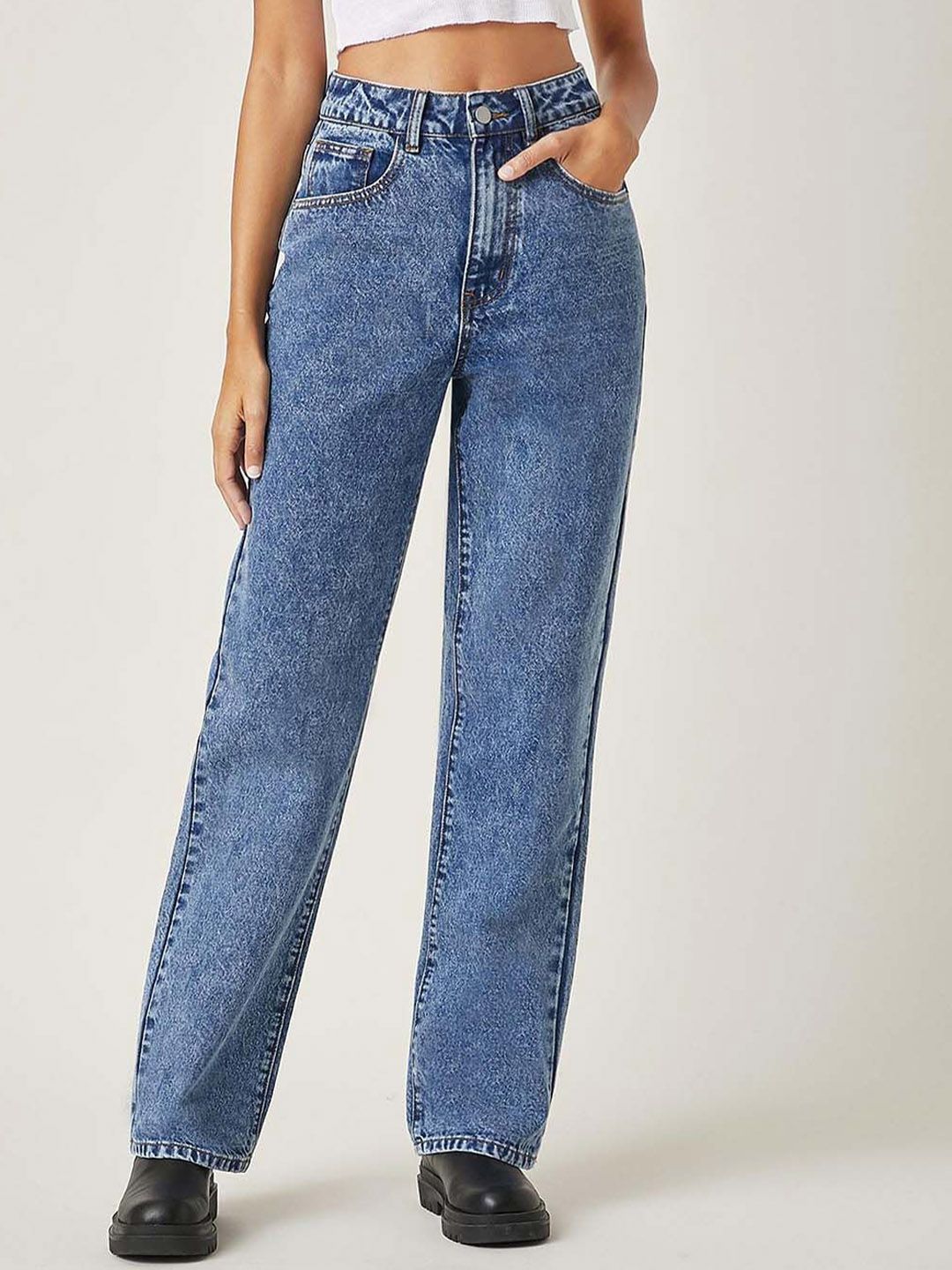 Stylecast X Kotty Women Regular Fit High-Rise Stretchable Jeans-picture-35