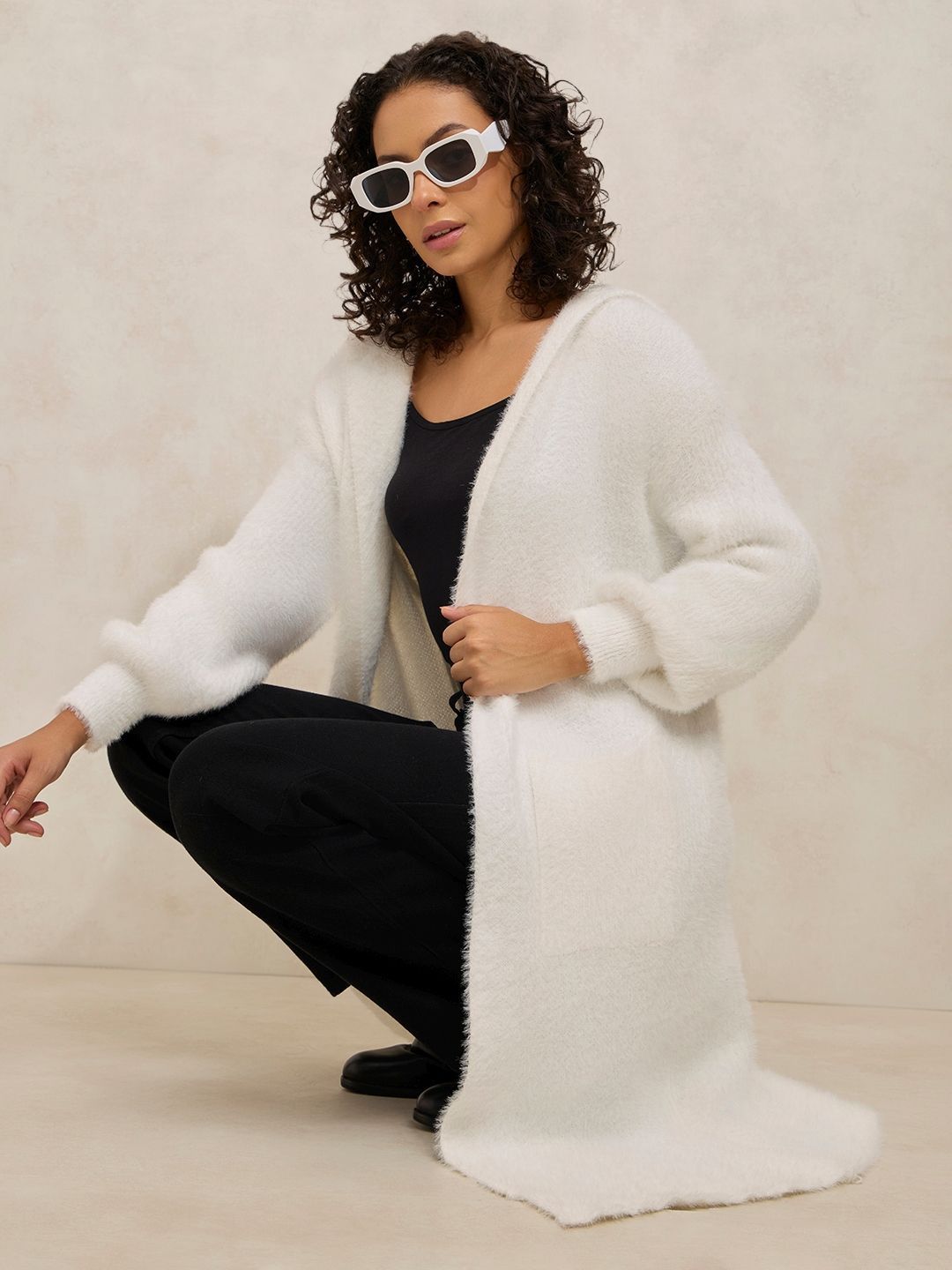 SHOWOFF Women Longline Shrug-image-37