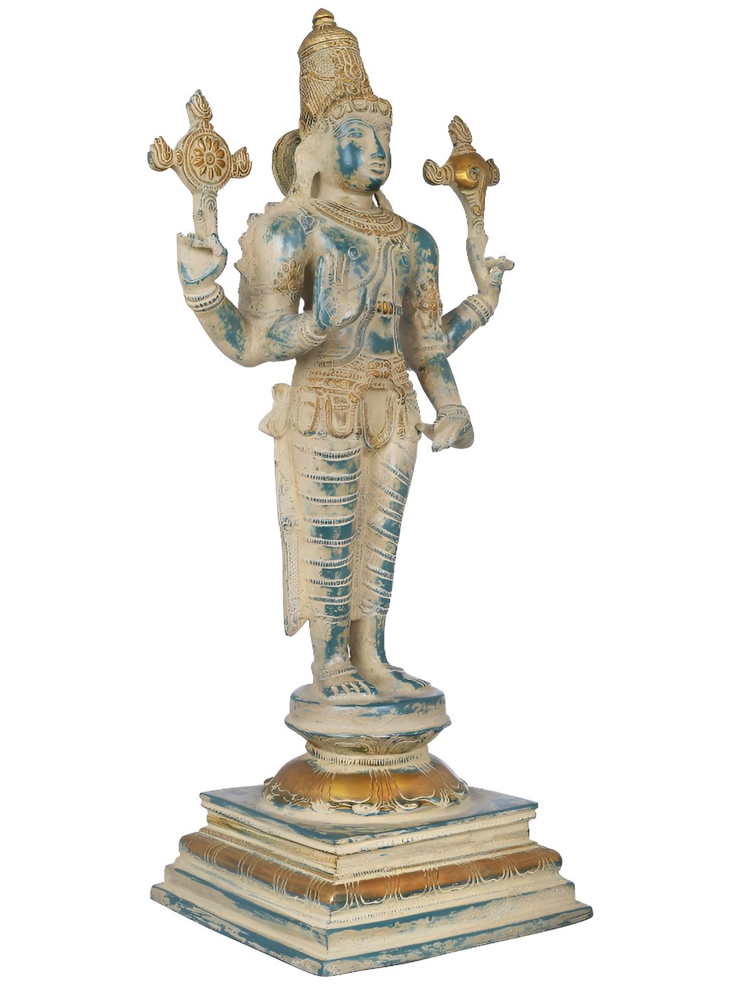 Exotic India Beige Religious Idol Showpiece-picture-42