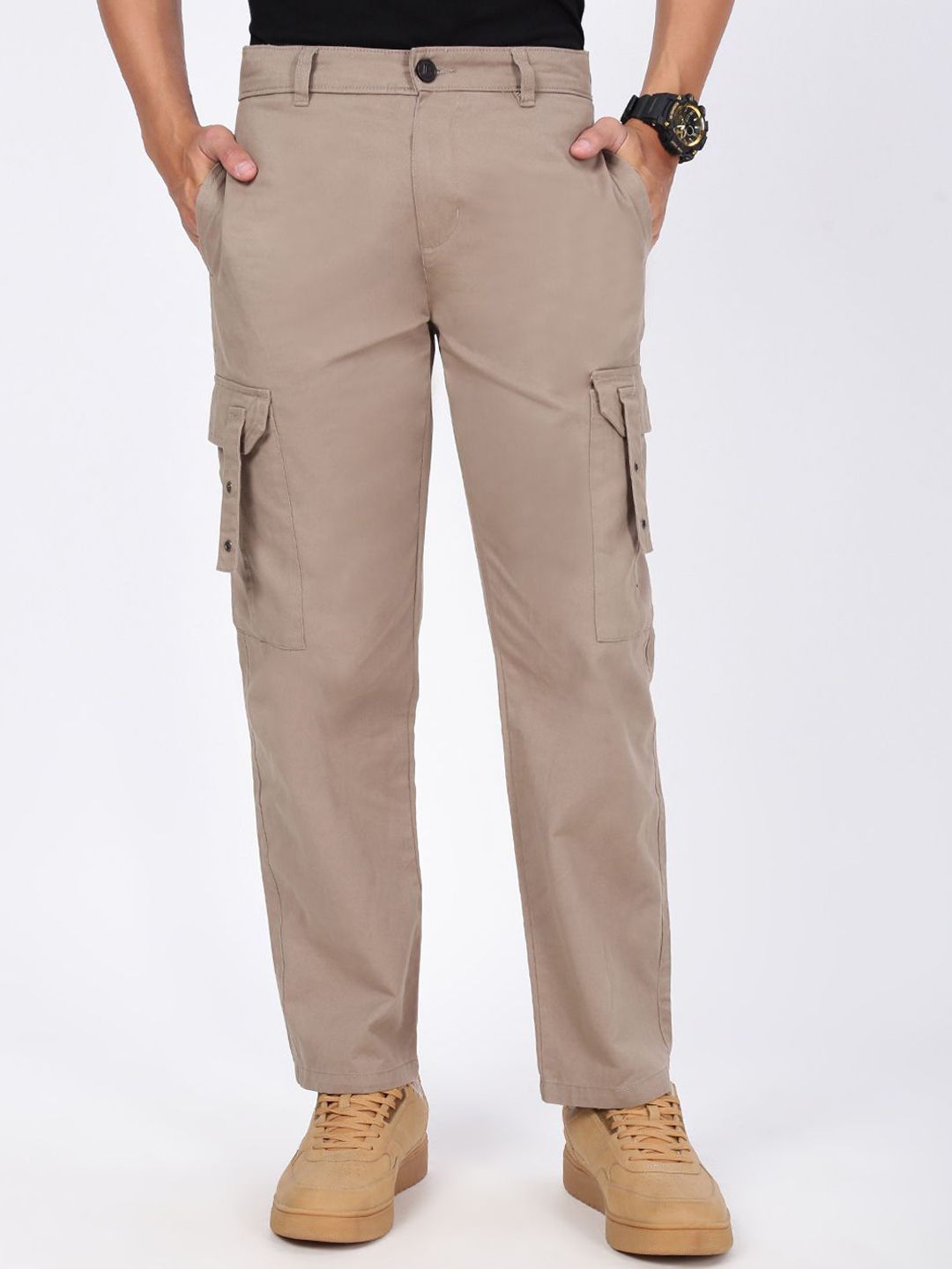 Bene Kleed Men Relaxed Fit Cargos-picture-27