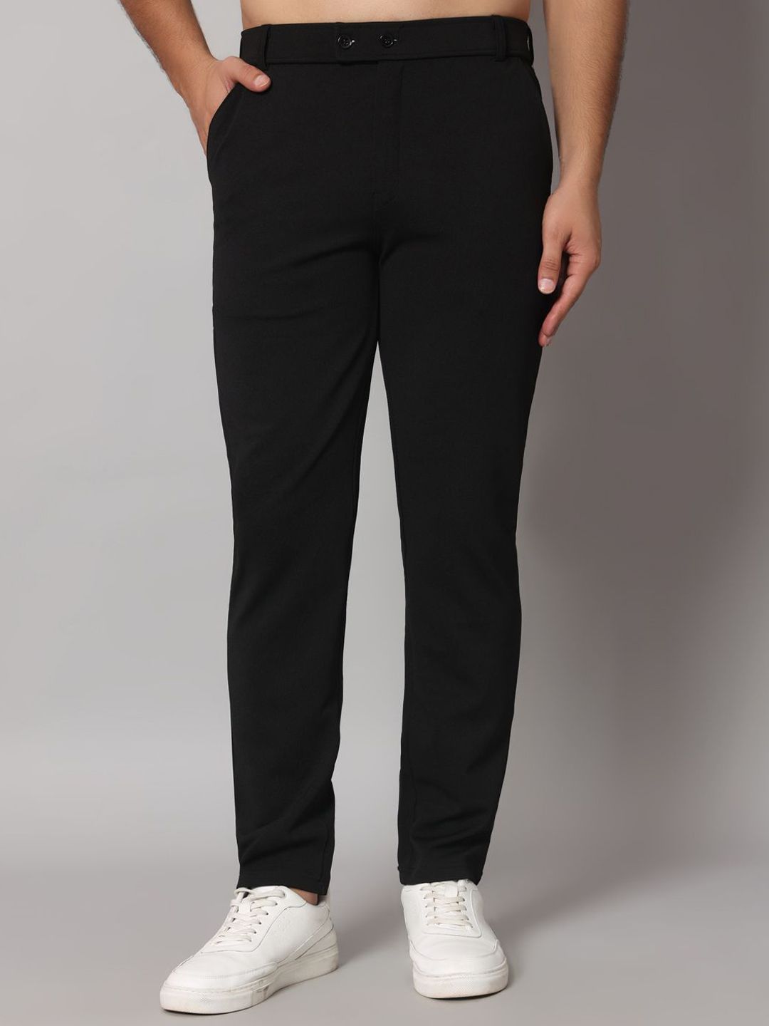 VOGAAN Men Comfort Slim Fit Trousers-picture-37