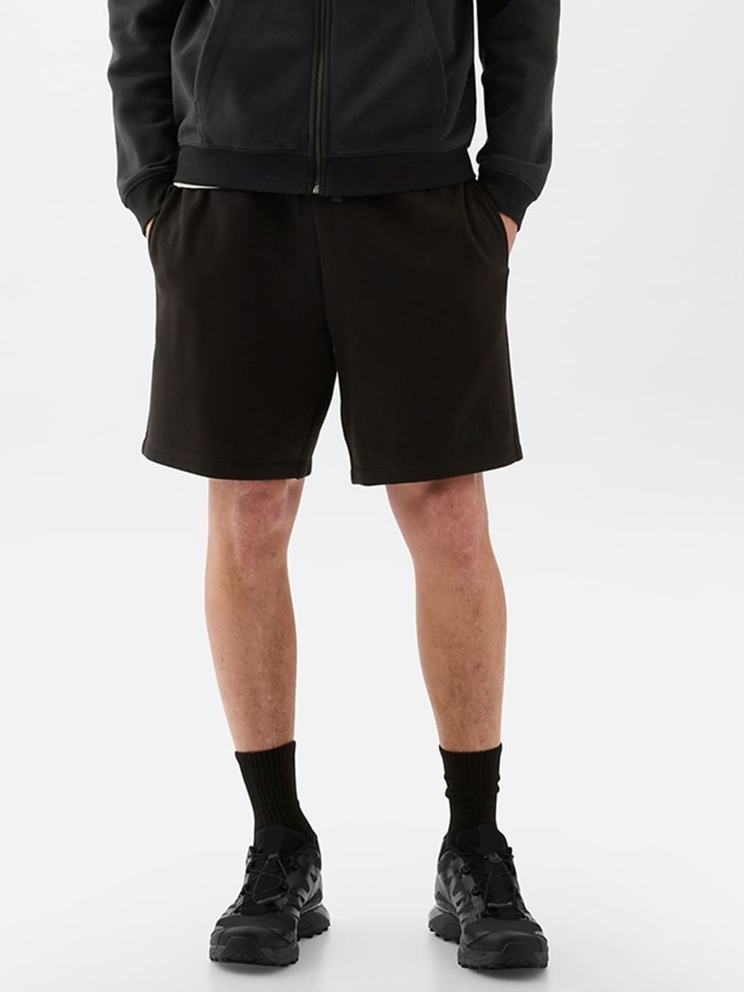 GAP Men logo Embroidered Shorts-picture-10