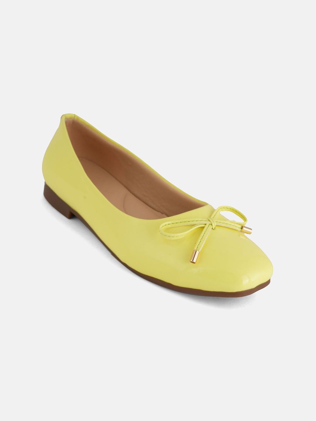 Lavie Women Square Toe Mojaris with Bows Flats-picture-13