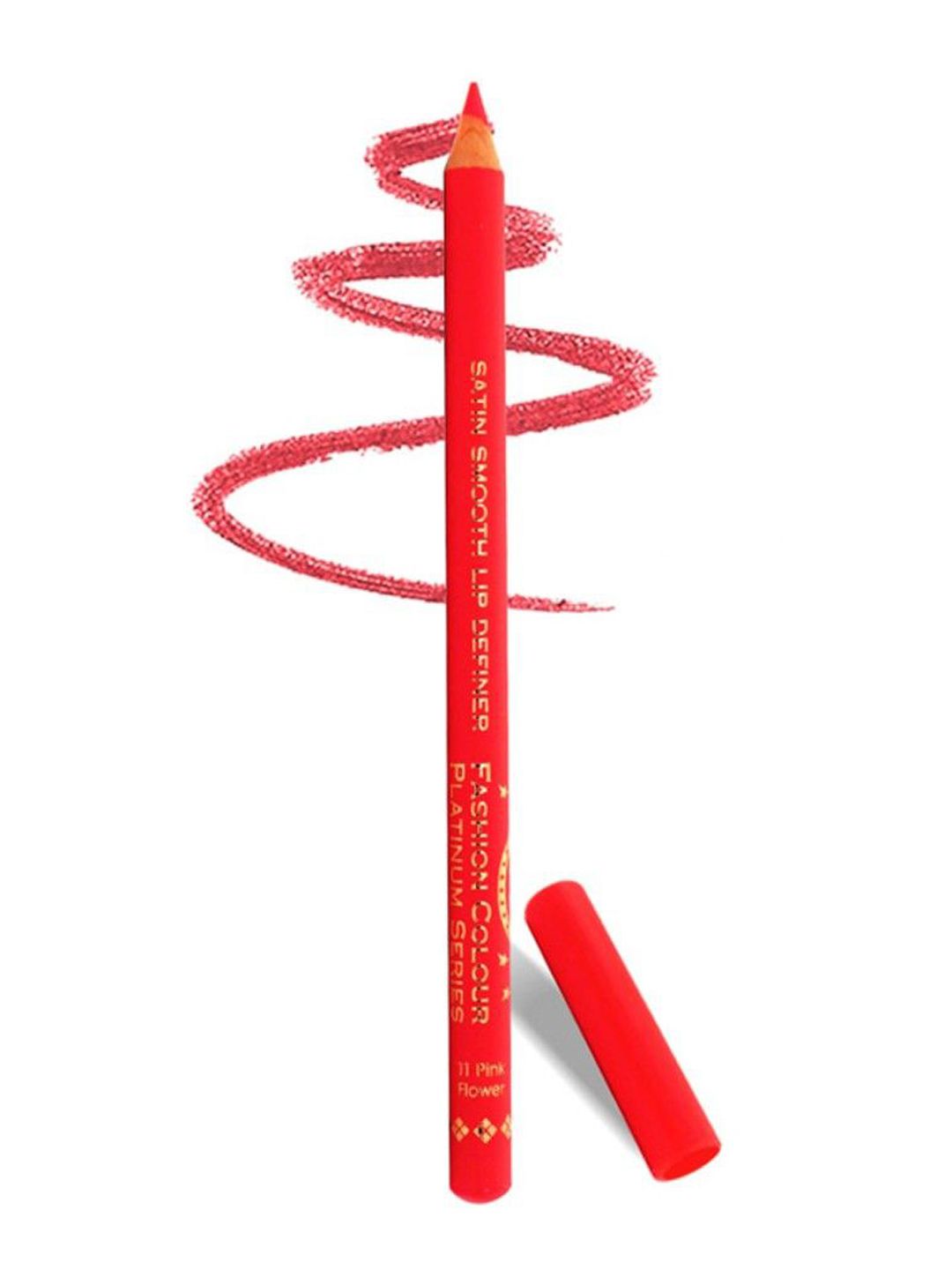 Fashion Colour Platinum Lip Definer Matte Lipliner Pencil -1.41g - Pink Flower 11-image-14