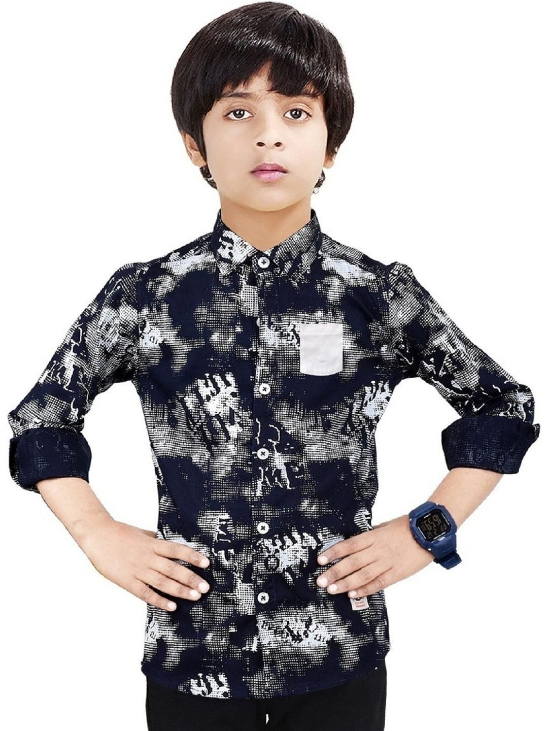 MADE IN THE SHADE Unisex Kids Printed Casual Shirt-picture-55