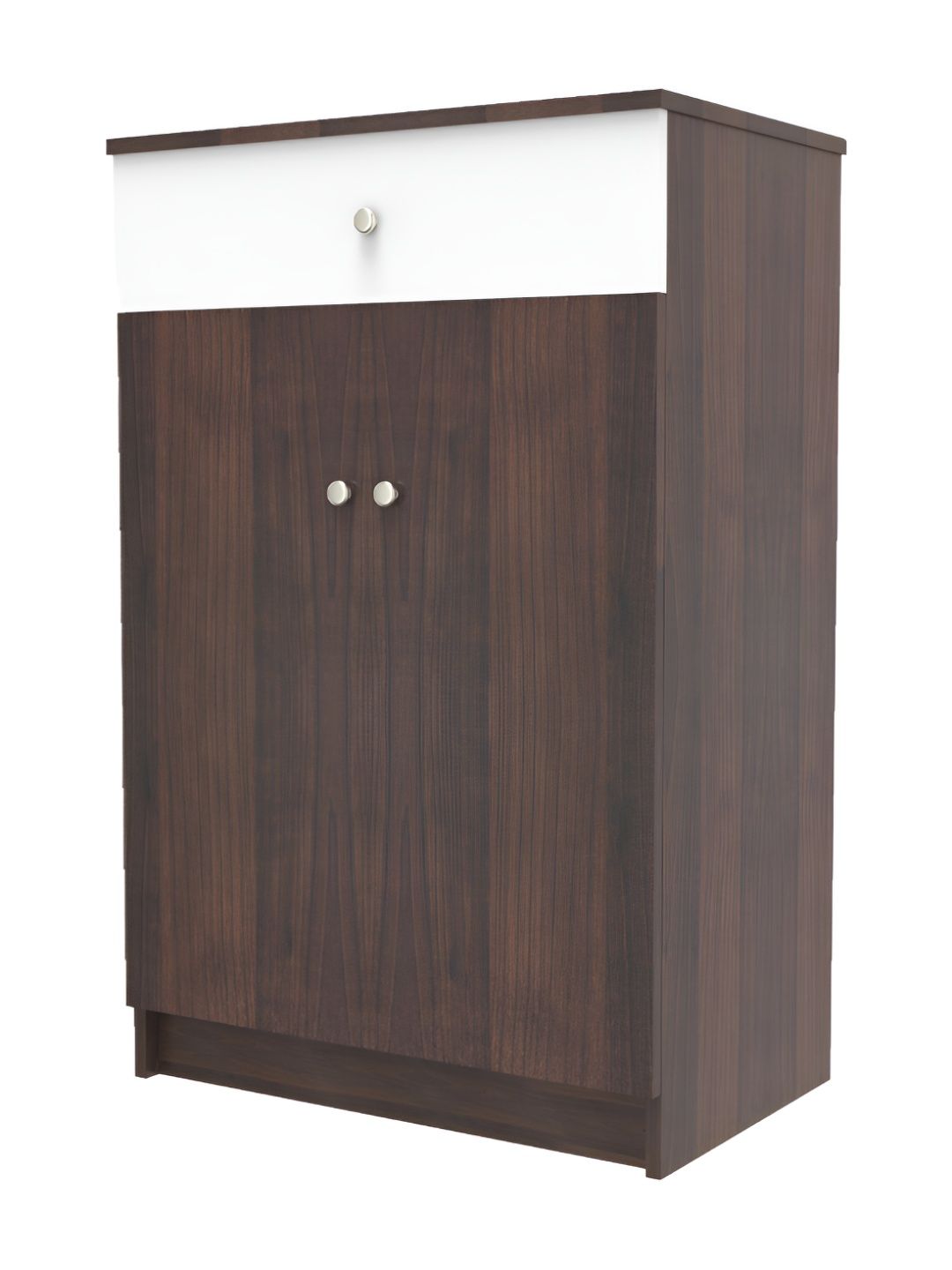 Wood Inspire Brown Engineered Wood Shoe Rack