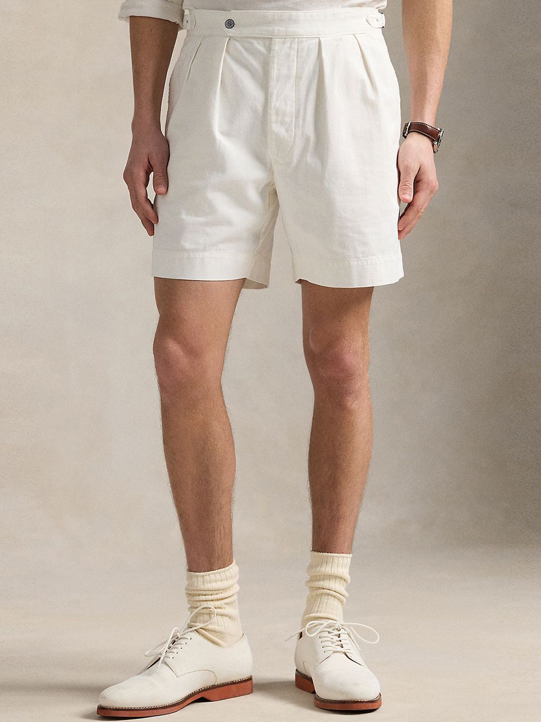 Polo Ralph Lauren Men Relaxed Fit Pleated Twill Short-image-27